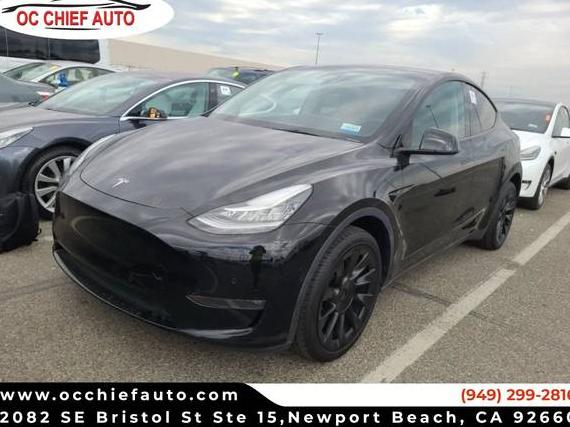 TESLA MODEL Y 2022 7SAYGDEE3NA020620 image